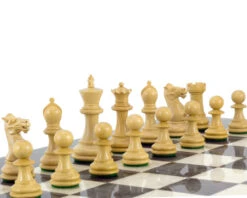 Sandringham Tres Corone Luxury Chess Pieces 2.5 Inches -Chess Shop RCP099 06