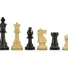 Conquest Series Ebonised Chess Pieces 4 Inches