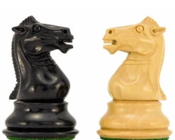 Sovereign Series Ebony And Boxwood Chessmen 3 Inches -Chess Shop RCP104 02