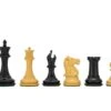 Sovereign Series Ebonised Boxwood Chessmen 3 Inches