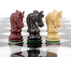 Corinthian Tres Corone Luxury Chess Pieces 2.5 Inches -Chess Shop RCP106 03