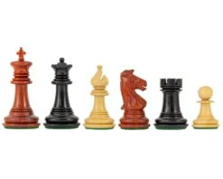 Madrid Tres Corone Luxury Chess Pieces 2.5 Inches