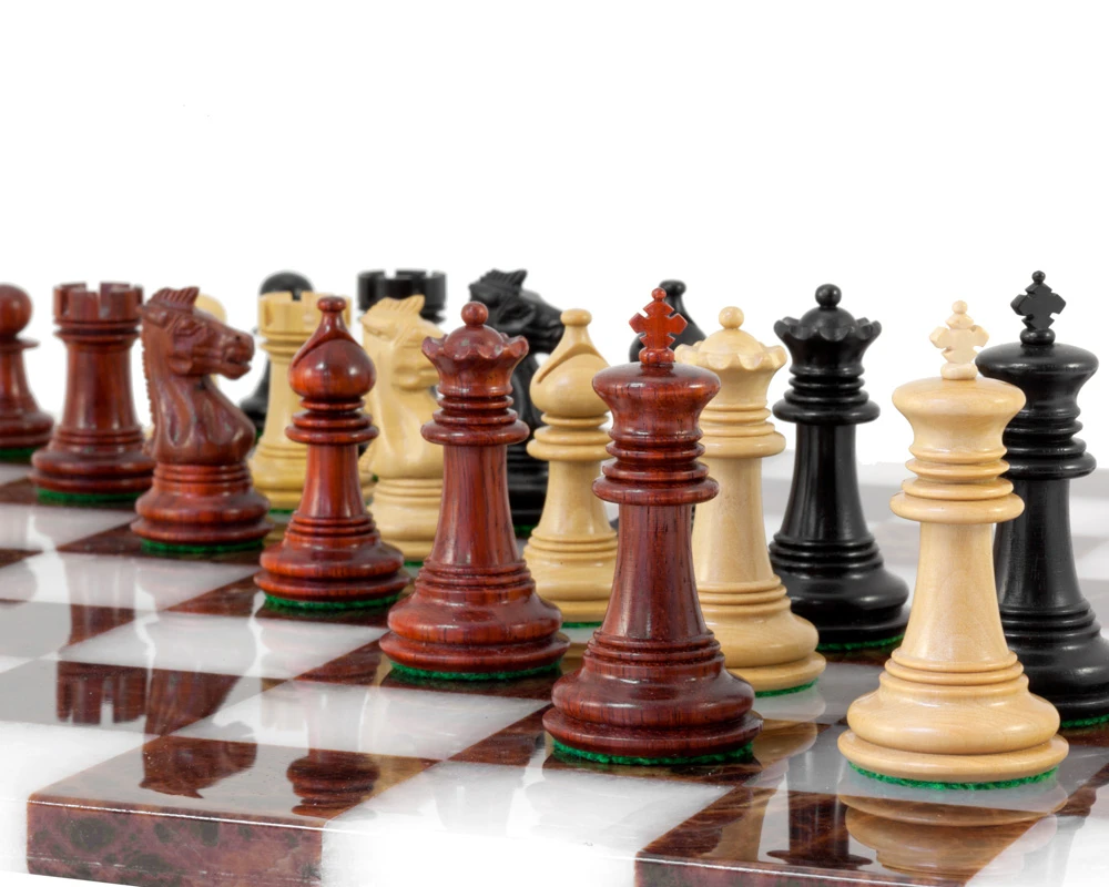 Madrid Tres Corone Luxury Chess Pieces 2.5 Inches 7 Madrid Tres Corone Luxury Chess Pieces 2.5 Inches - Image 7