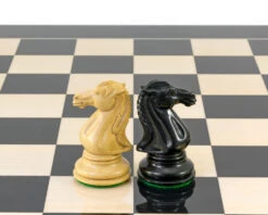 Parthenon Series Ebony And Boxwood Chess Pieces 4.5 Inches -Chess Shop RCP108 06