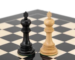 Constantine Luxury Ebony Chess Pieces 4.5 Inches -Chess Shop RCP119 03