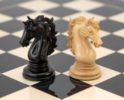 Constantine Luxury Ebony Chess Pieces 4.5 Inches -Chess Shop RCP119 04