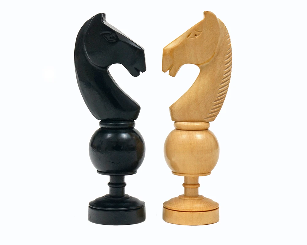 French Regency Period Chess Pieces Ebonised 2 French Regency Period Chess Pieces Ebonised - Image 2