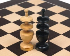 French Regency Period Chess Pieces Ebonised 17 French Regency Period Chess Pieces Ebonised -Chess Shop RCP122 08