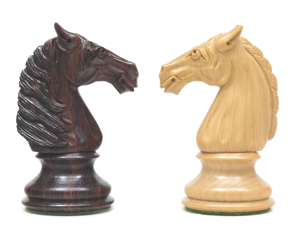 Classic Staunton Rosewood Bath Series Chess Men 4.25 Inches 2 Classic Staunton Rosewood Bath Series Chess Men 4.25 Inches - Image 2