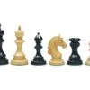 The Garvi Ebony Chessmen 4 Inches