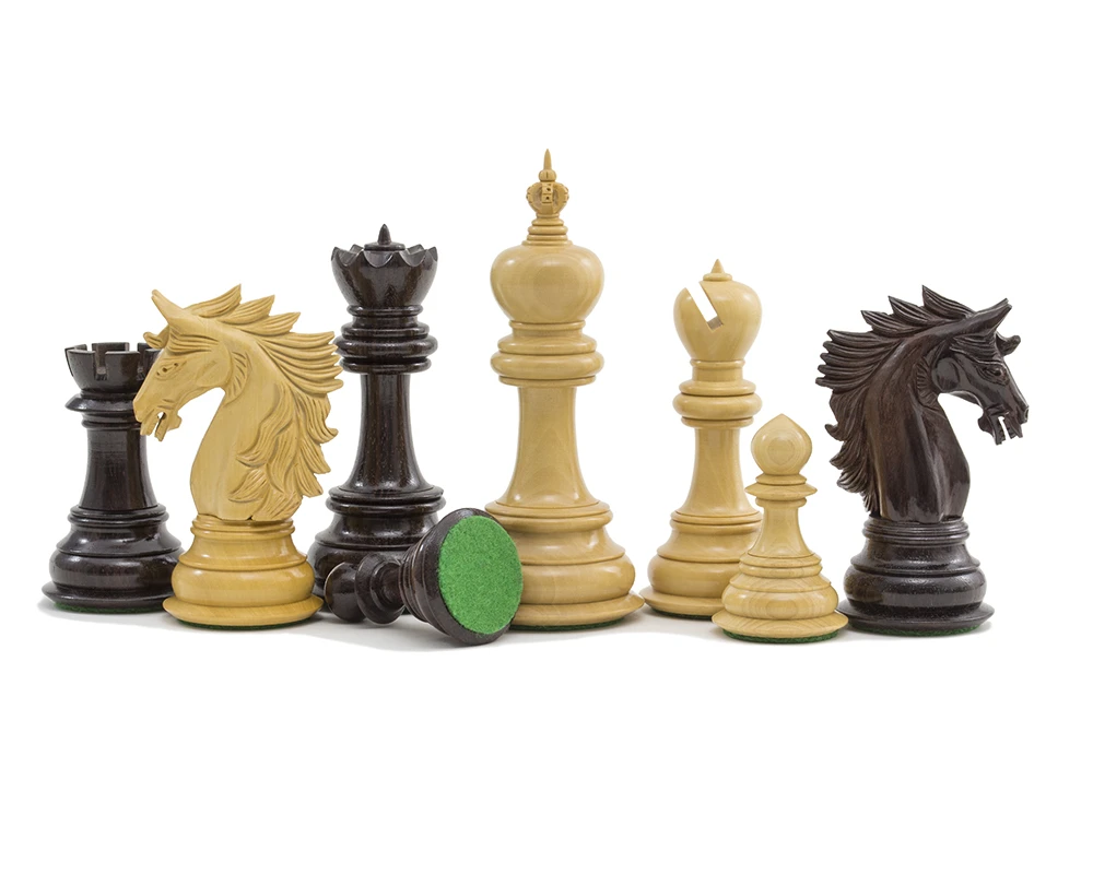 The Dubliner Rosewood Chess Men 4.7 Inches 2 The Dubliner Rosewood Chess Men 4.7 Inches - Image 2