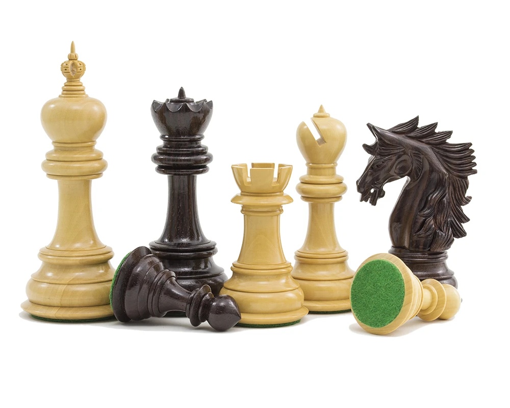 The Dubliner Rosewood Chess Men 4.7 Inches 3 The Dubliner Rosewood Chess Men 4.7 Inches - Image 3