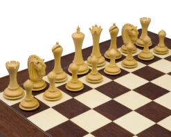 The Empire Knight Ebony Chessmen 4.5 Inch -Chess Shop RCP137 06