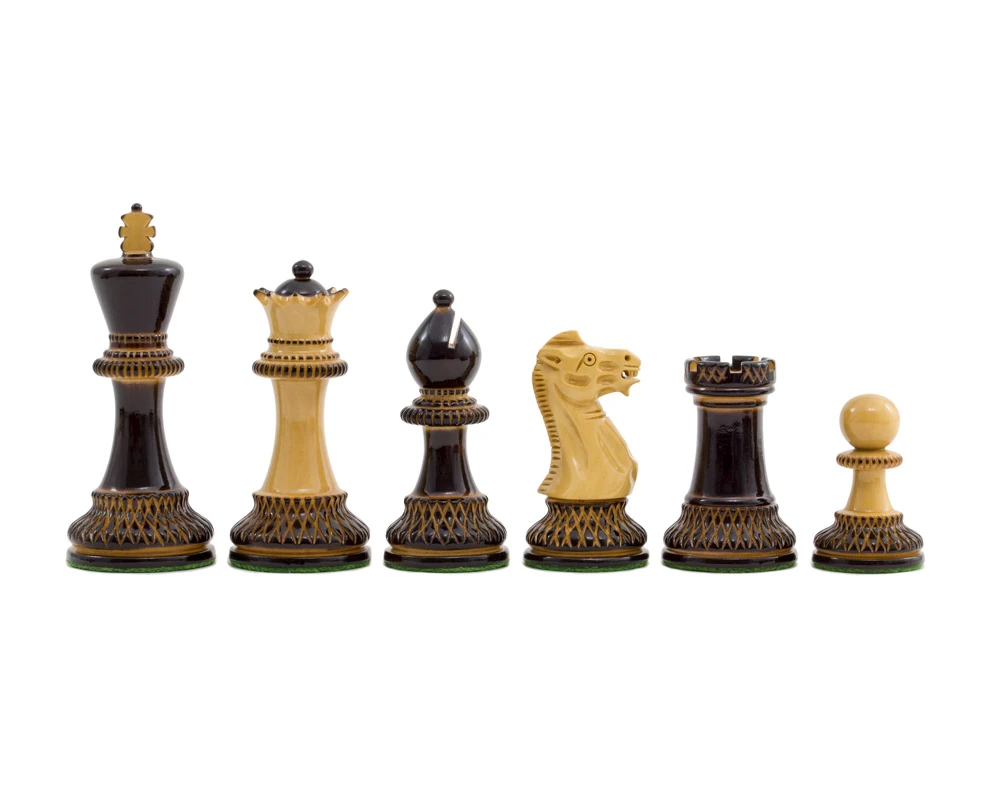 Burnt Parker Chessmen 4 Inch 2 Burnt Parker Chessmen 4 Inch - Image 2