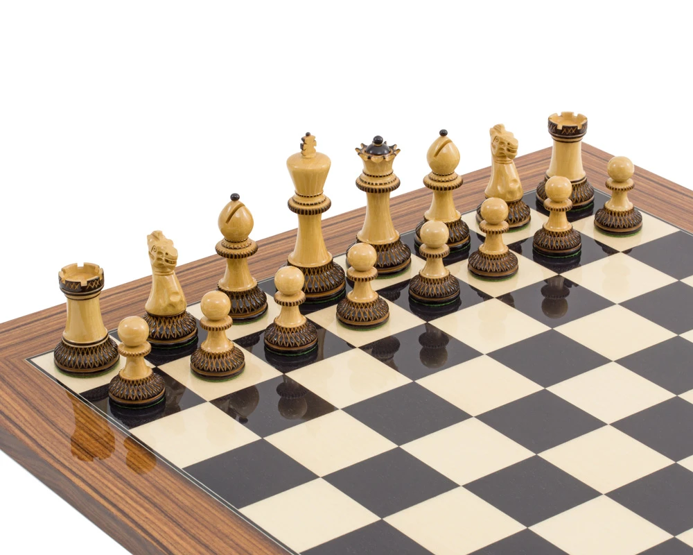 Burnt Parker Chessmen 4 Inch 6 Burnt Parker Chessmen 4 Inch - Image 6