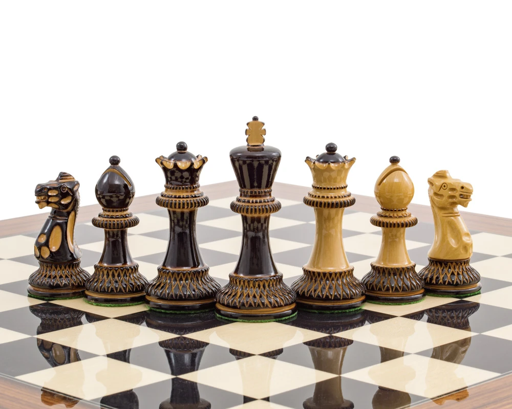 Burnt Parker Chessmen 4 Inch 7 Burnt Parker Chessmen 4 Inch - Image 7