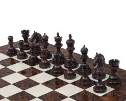 The Garvi 4 Inch Rosewood Chessmen 11 The Garvi 4 Inch Rosewood Chessmen -Chess Shop RCP142 04