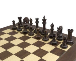 The Sheffield Knight Rosewood Chessmen 4.25 Inch -Chess Shop RCP143 04