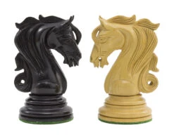 The Kingsgate Ebony Chessmen 4.25 Inch -Chess Shop RCP144 03