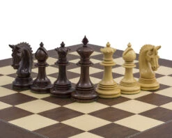 The Lemington Rosewood Chessmen 4.25 Inch -Chess Shop RCP147 06