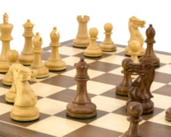 Executive Staunton Chessmen In Sheesham 3 Inches -Chess Shop RCP1568 05