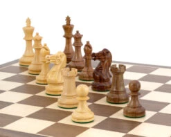 Executive Staunton Chessmen In Sheesham 3 Inches -Chess Shop RCP1568 06