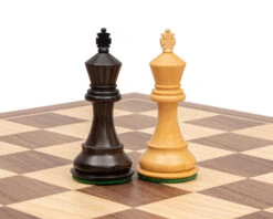 The Stallion Knight Ebonised Chess Pieces 3.5 Inch -Chess Shop RCP161 04