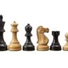The Levisham 3.5 Inch Ebonised Chess Men