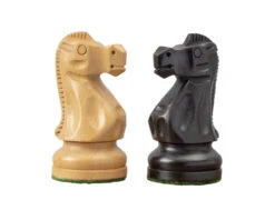 The Levisham 3.5 Inch Ebonised Chess Men 7 The Levisham 3.5 Inch Ebonised Chess Men -Chess Shop RCP162 02