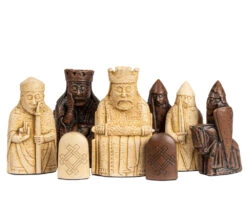The Regency Chess Isle Of Lewis Official Chessmen - Medium Size 2.75 Inch -Chess Shop RCP167 03