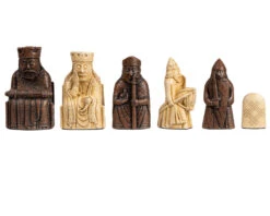 The Regency Chess Isle Of Lewis Official Chessmen - Medium Size 2.75 Inch -Chess Shop RCP167 04