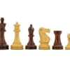 Rosewood Staunton Deluxe Chessmen 3.75 Inches