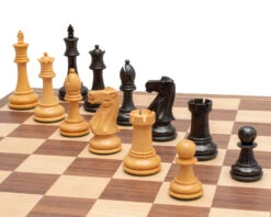 The Arundel Ebonised Staunton 3.5 Inch Chess Men (49350) 13 The Arundel Ebonised Staunton 3.5 Inch Chess Men (49350) -Chess Shop RCP180 06