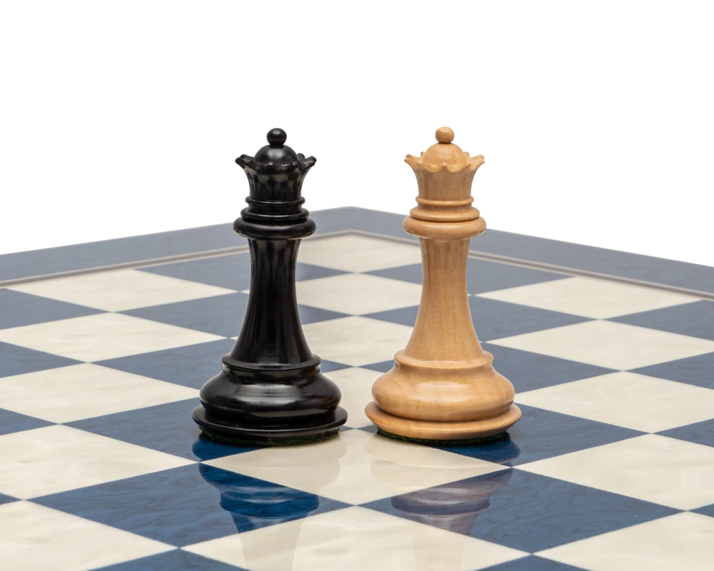 Windsor Ebony Chess Men 3.5 Inch 6 Windsor Ebony Chess Men 3.5 Inch - Image 6