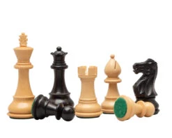 3.5 Inch Classic Staunton Chessmen Ebonised 9 3.5 Inch Classic Staunton Chessmen Ebonised -Chess Shop RCP187 02