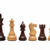 3.5 Inch Classic Staunton Rosewood Chessmen