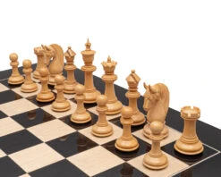 Blackburne Luxury Ebony Chess Men 4.5 Inch 12 Blackburne Luxury Ebony Chess Men 4.5 Inch -Chess Shop RCP195 05