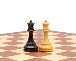 British Ebonised Chess Men 3.5 Inch 12 British Ebonised Chess Men 3.5 Inch -Chess Shop RCP197 05