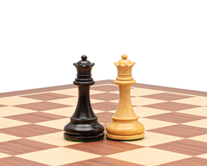 British Ebonised Chess Men 3.5 Inch 6 British Ebonised Chess Men 3.5 Inch - Image 6