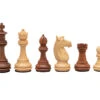 The Trapani Acacia 3.35 Inch Italian Chess Men