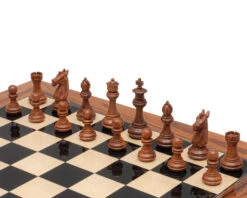 The Trapani Acacia 3.35 Inch Italian Chess Men -Chess Shop RCP198 04