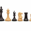 The Rochester Ebony Chessmen 4 Inch