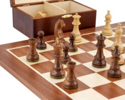 Down Head Grand Sheesham Championship Chess Set -Chess Shop RCPB003 02