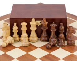 Down Head Grand Sheesham Championship Chess Set -Chess Shop RCPB003 03