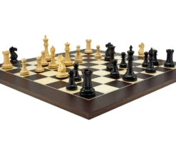 Oxford Series Black & Wenge Chess Set -Chess Shop RCPB025 03