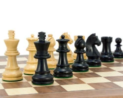 Down Head Classic Black Deluxe Chess Set -Chess Shop RCPB060 04