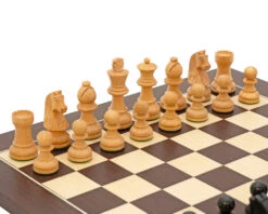 Down Head Classic Wenge Deluxe Chess Set -Chess Shop RCPB062 02