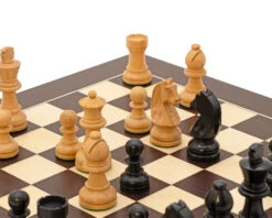 Down Head Classic Wenge Deluxe Chess Set -Chess Shop RCPB062 03