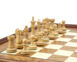 Supreme Rosewood And Briarwood Traditional Chess Set 9 Supreme Rosewood And Briarwood Traditional Chess Set -Chess Shop RCPB090 02