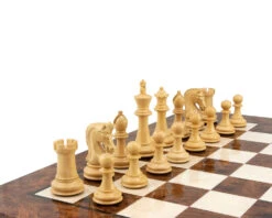 Canterbury Knight Ebony Luxury Chess Set -Chess Shop RCPB110 02